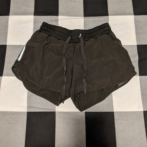 Lululemon army green shorts - Picture 1 of 2
